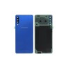 COVER BATTERIA SAMSUNG GALAXY A7 2018 SM-A750 BLU CON VETRO FOTOCAMERA